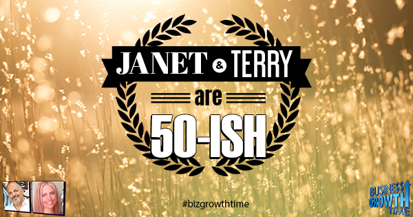 Episode 164 – Janet and Terry are 50-ish