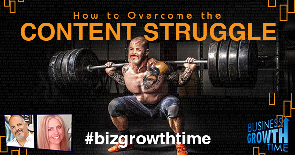 Episode 49 – How to Overcome Content Struggle – 4 Simple Tips
